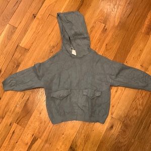 Zara Blue knit sweatshirt, 18-24 months